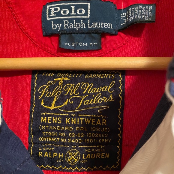 VINTAGE Rugby Ralph Lauren Size L - Picture 4 of 9